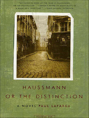 Haussmann, or the Distinction - ebook